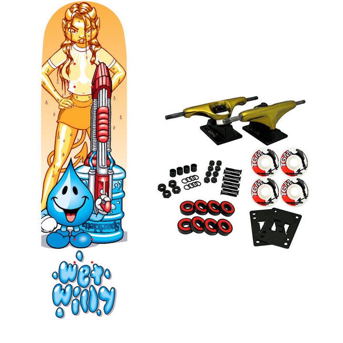 World Industries Skateboard Complete Soaker 8.0" - Default Title