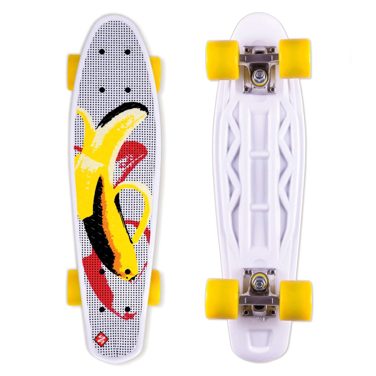 Street Surfing Plastic Cruiser Pop Board Banana - Default Title