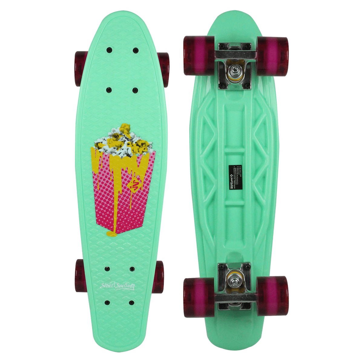 Street Surfing Plastic Cruiser Pop Board Popcorn - Default Title