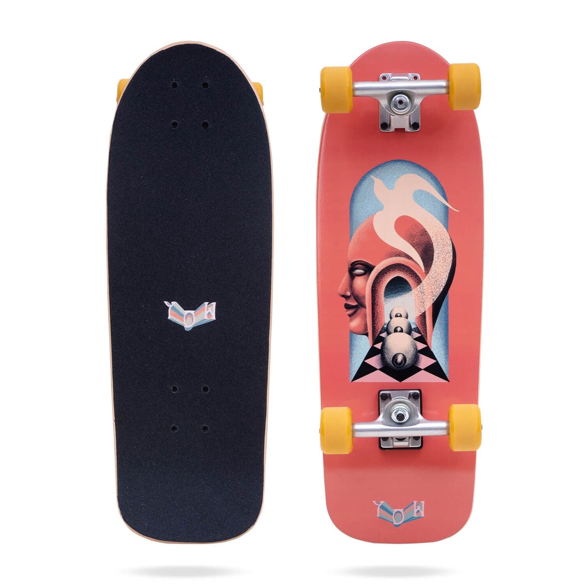 YOW Skateboard Surf Cruiser Complete Pocket Rem 9" x 26.5" - Default Title