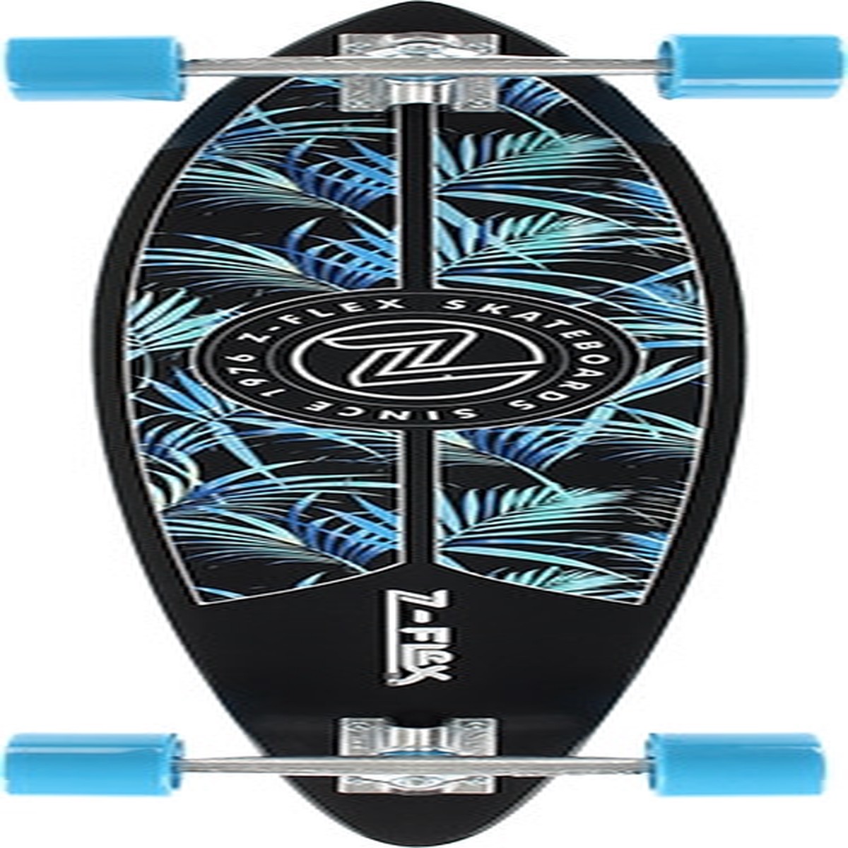 ZFLEX PINTAIL LONGBOARD COMPLETE-9x38 NIGHT JUNGLE
